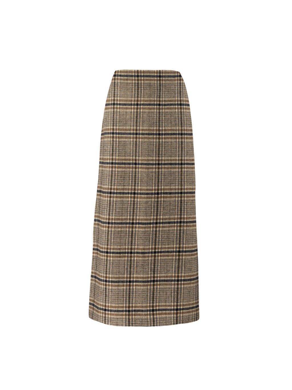 FALDA LARGA CUADROS