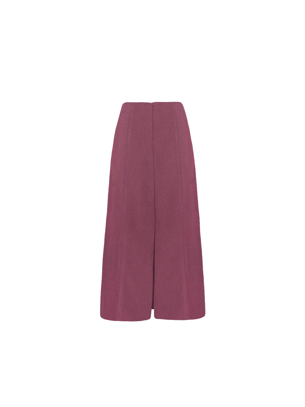 FALDA LARGA CON COSTURAS ROSA