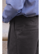 PANTALON PINZAS RECTO GRIS