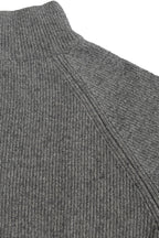 JERSEY PUNTO CUELLO SUBIDO GRIS