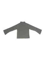 JERSEY PUNTO CUELLO SUBIDO GRIS