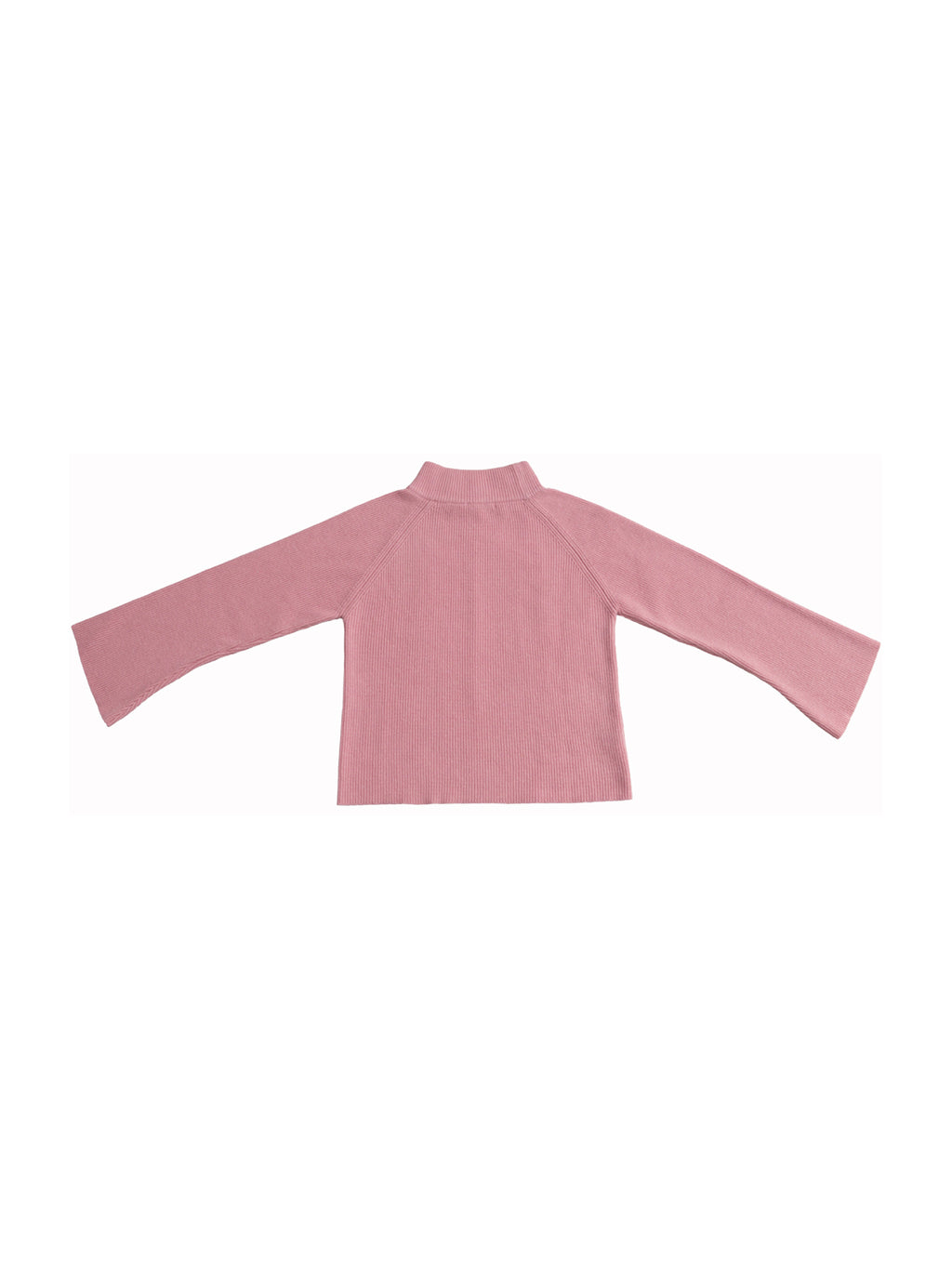 JERSEY PUNTO CUELLO SUBIDO ROSA PALO