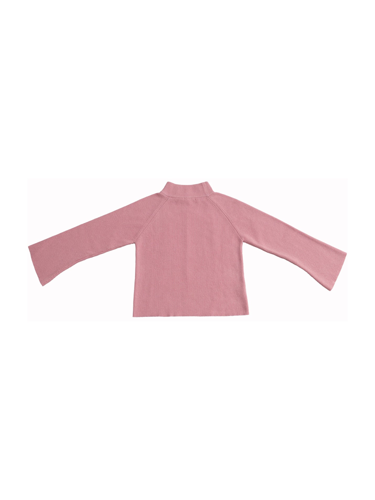 JERSEY PUNTO CUELLO SUBIDO ROSA PALO