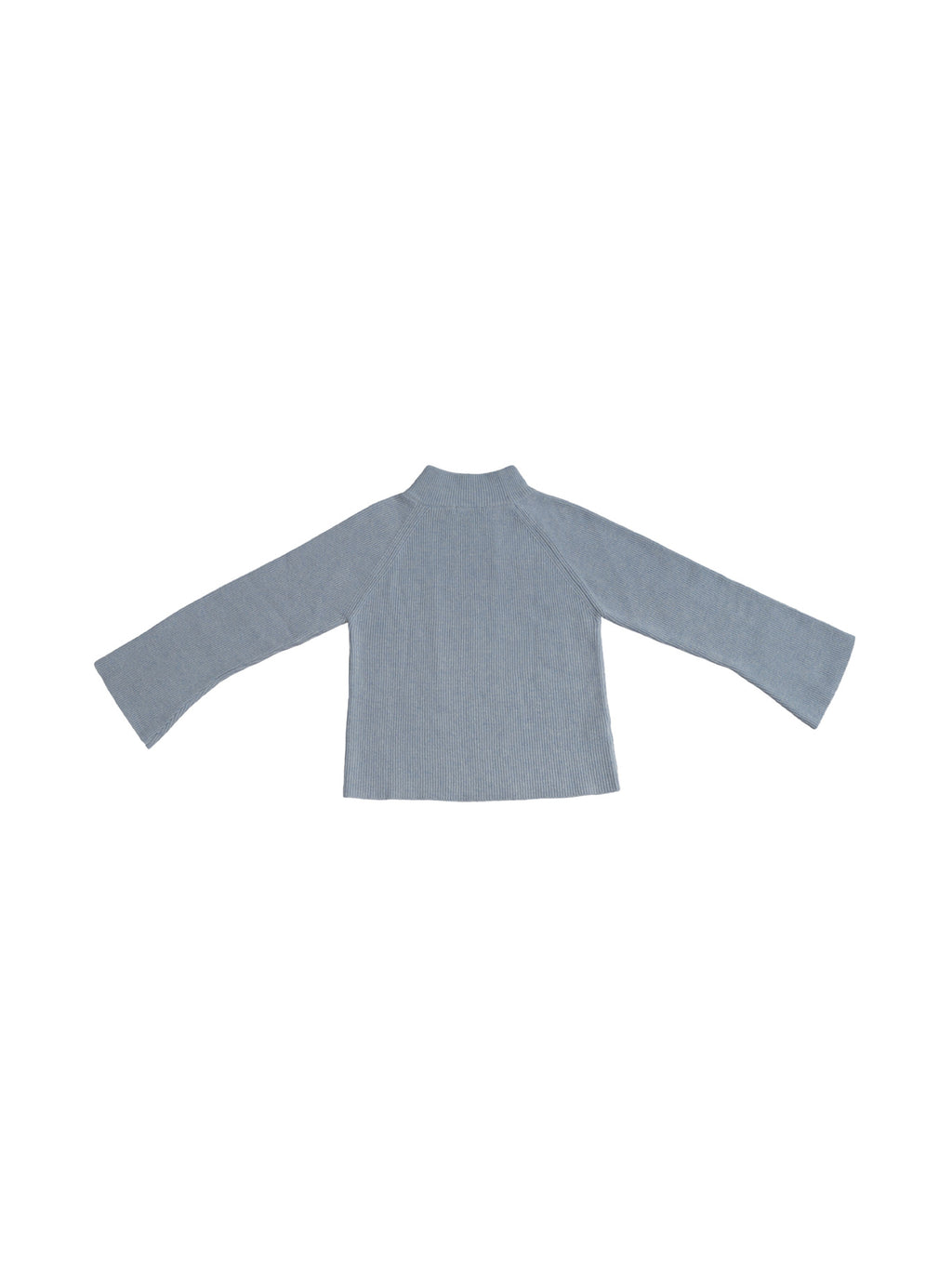 JERSEY PUNTO CUELLO SUBIDO AZUL CELESTE