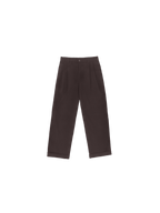 PANTALON PINZAS RECTO MARRON